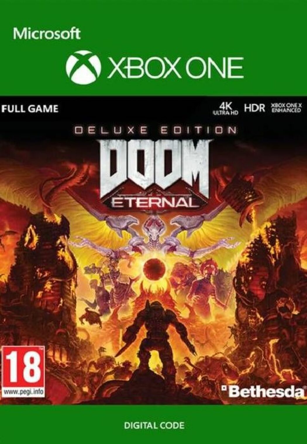 Buy DOOM Eternal Deluxe Edition Xbox key! Cheap price | ENEBA