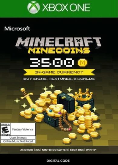 E-shop Minecraft: Minecoins Pack: 3500 Coins (Xbox One) Xbox Live Key GLOBAL