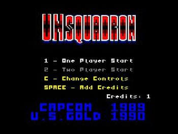 U.N. Squadron SNES for sale