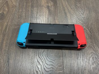 Nintendo Switch OLED, Blue & Red, 64GB/žaidimas for sale