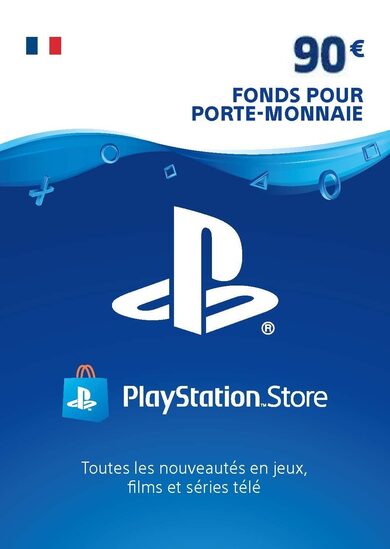 E-shop PlayStation Network Card 90 EUR (FR) PSN Key FRANCE