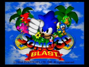 Sonic 3D Blast (1996) SEGA Saturn for sale