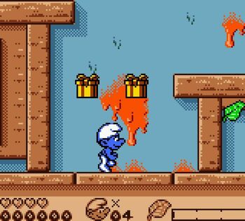 Buy The Smurfs' Nightmare Game Boy