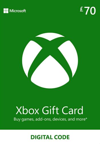 Xbox Live Gift Card 70 GBP Xbox Live Key UNITED KINGDOM