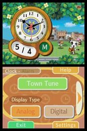 Animal Crossing Clock Nintendo DS for sale