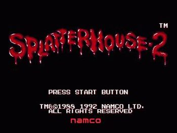 Splatterhouse 2 (1992) SEGA Mega Drive