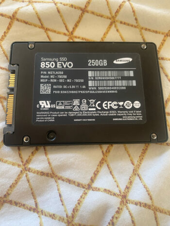 Samsung 850 EVO 250 GB SSD Storage