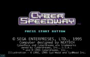 Cyber Speedway SEGA Saturn