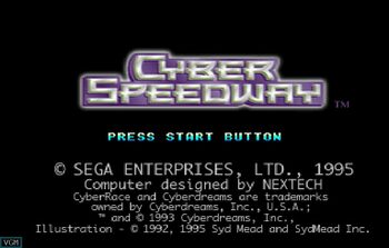 Cyber Speedway SEGA Saturn