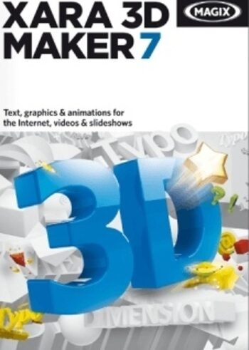 MAGIX Xara 3D Maker 7 Official Website Key GLOBAL