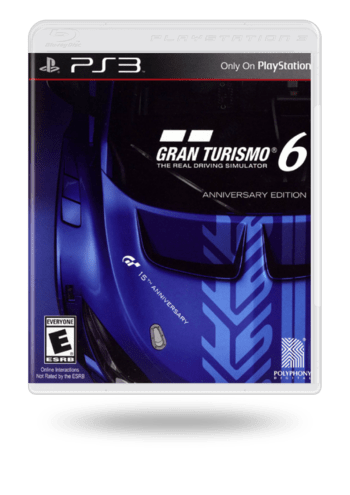 Gran Turismo 6 Anniversary Edition PlayStation 3