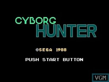 Cyborg Hunter SEGA Master System