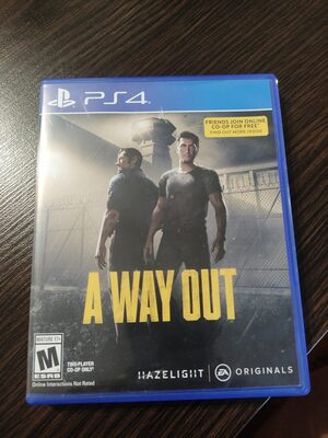 A Way Out PlayStation 4