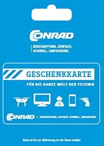Conrad Gift Card 15 EUR Key GERMANY