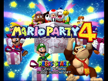 Mario Party 4 Nintendo GameCube