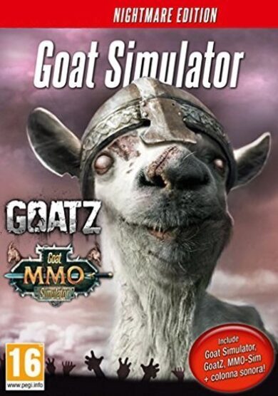 E-shop Goat Simulator - Nightmare Edition (PC) Steam Key EUROPE