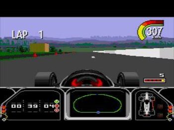 Get Newman/Haas IndyCar featuring Nigel Mansell SEGA Mega Drive