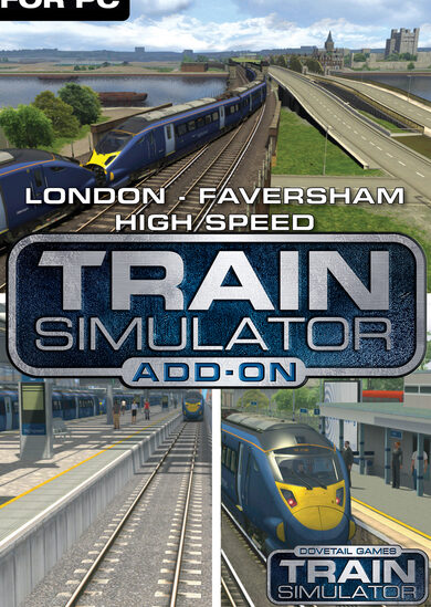 E-shop Train Simulator: London-Faversham High Speed Route (DLC) (PC) Steam Key GLOBAL