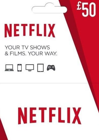 E-shop Netflix Gift Card 50 GBP Key UNITED KINGDOM