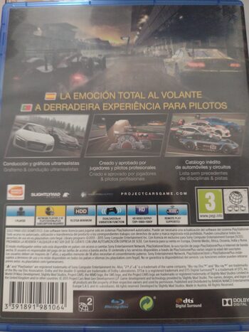 Project CARS PlayStation 4