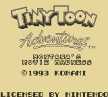 Tiny Toon Adventures 2: Montana's Movie Madness Game Boy