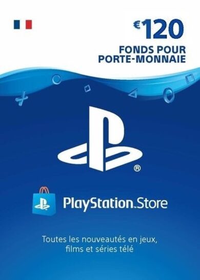E-shop PlayStation Network Card 120 EUR (FR) PSN Key FRANCE