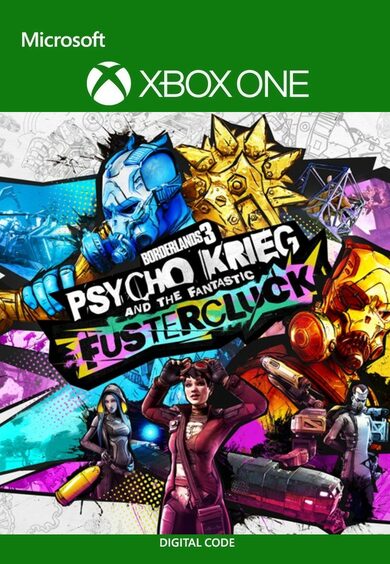 E-shop Borderlands 3: Psycho Krieg and the Fantastic Fustercluck (DLC) XBOX LIVE Key EUROPE