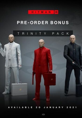 HITMAN 3 - Trinity Pack Pre-order Bonus (DLC) Código de Epic Games GLOBAL