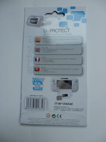 Protector de pantalla para gamepad ardistel wii u nuevo