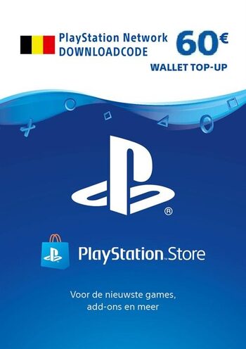 PlayStation Network Card 60 EUR (BE) PSN Key BELGIUM