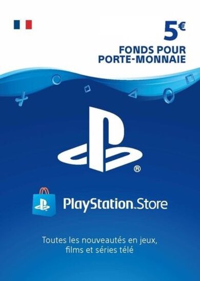 E-shop PlayStation Network Card 5 EUR (FR) PSN Key FRANCE