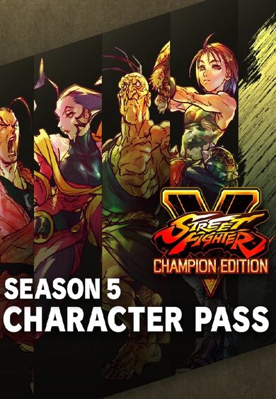 E-shop Street Fighter V - Season 5 Character Pass (DLC) Steam Key GLOBAL