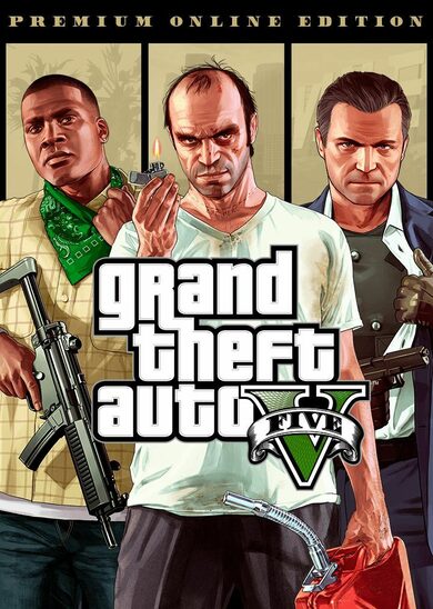E-shop Grand Theft Auto V: Premium Online Edition Rockstar Games Launcher Key GLOBAL