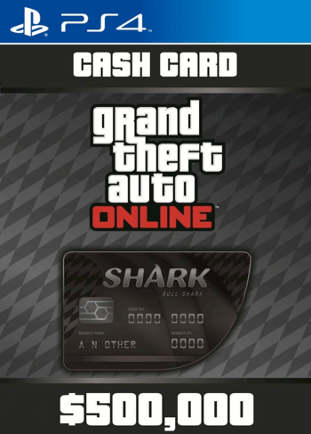 Grand Theft Auto Online: Bull Shark Cash Card (PS4) PSN Key UNITED KINGDOM