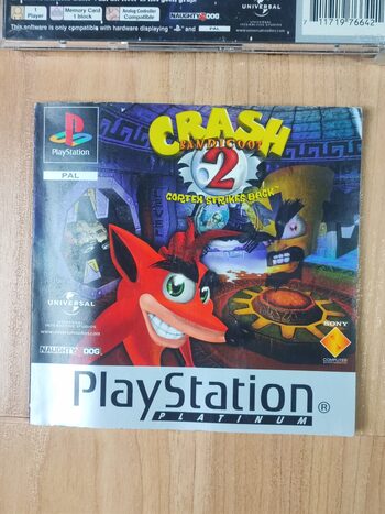 Crash Bandicoot 2: Cortex Strikes Back PlayStation for sale
