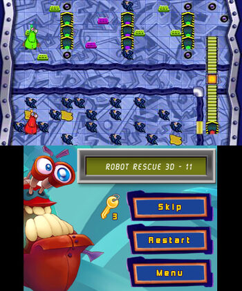 Robot Rescue 3D Nintendo 3DS for sale