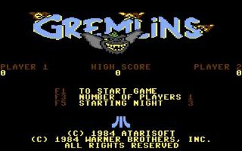 Get Gremlins Atari 2600