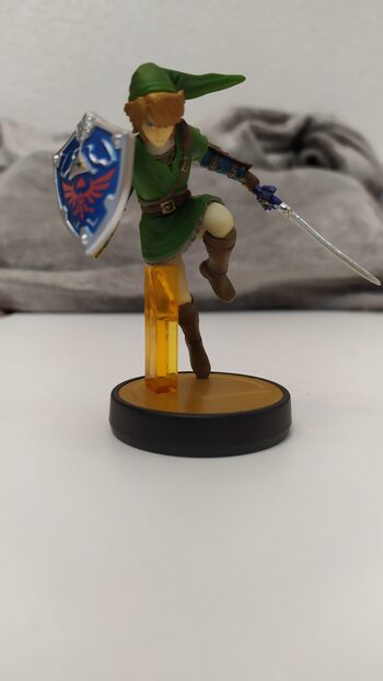 Amiibo The legend of Zelda Link Super Smash Bros