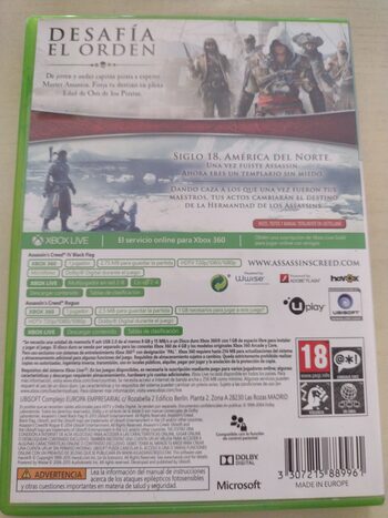 Assassin’s Creed Rogue Xbox 360