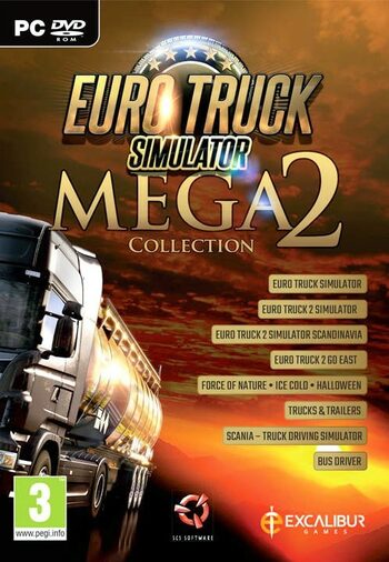 Euro Truck Simulator 2 Mega Bundle Steam Key GLOBAL