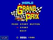 World Grand Prix SEGA Master System