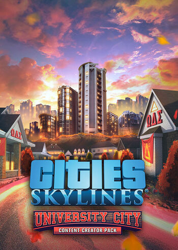 Cities: Skylines - Content Creator Pack: University City (DLC) (PC) Steam Key UNITED STATES
