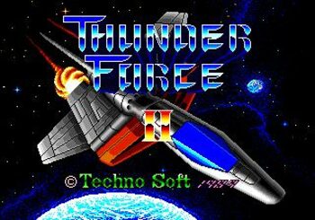 Thunder Force II SEGA Mega Drive