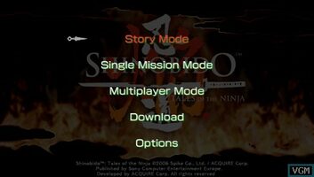 Shinobido: Tales of the Ninja PSP