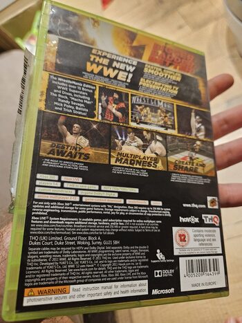 WWE '12 Xbox 360 for sale