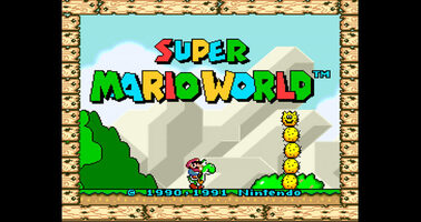 Get Super Mario World SNES
