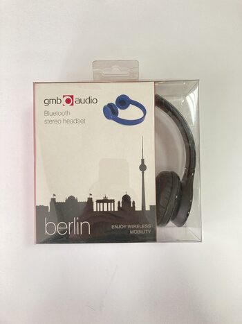 GMB Audio BHP-BER-BK Bluetooth stereo headset "Berlin", black