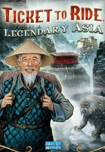 Ticket to Ride - Legendary Asia (DLC) (PC) Steam Key EUROPE