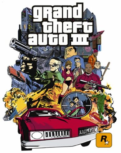E-shop Grand Theft Auto 3 (PC) Steam Key EUROPE