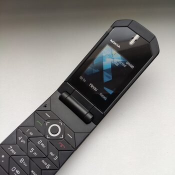 Nokia 7070 Prism Black & Blue accent for sale